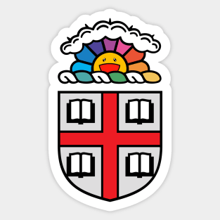 Brown University Takashi Murakami Sticker